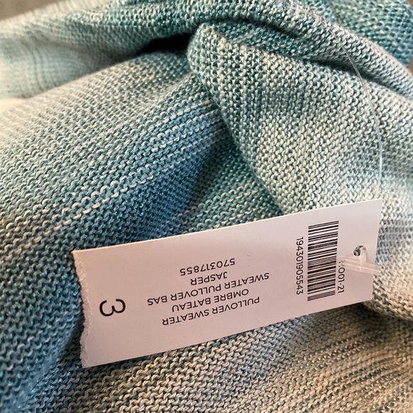 Ombre Bateau Neck Sweater - Picture 4 of 4